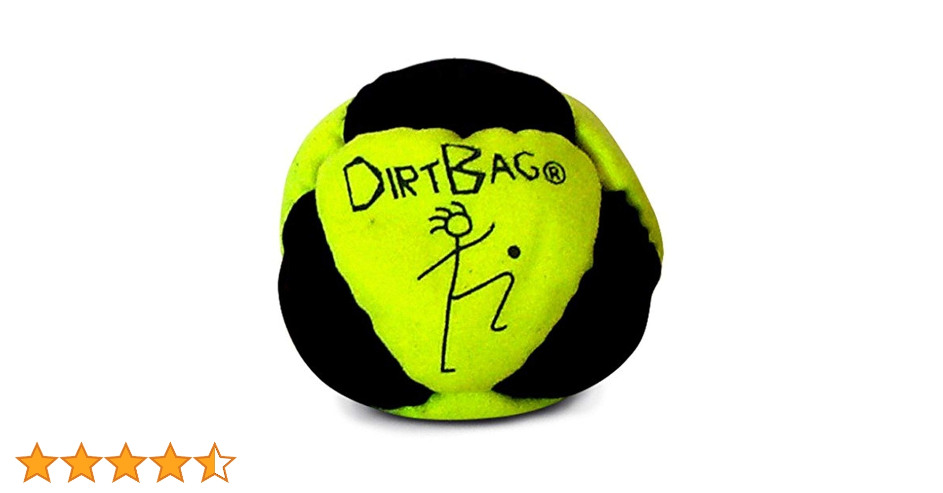 Amazon.co.jp: World Footbag ダートバッグ、ネオンイエロー/ブラック